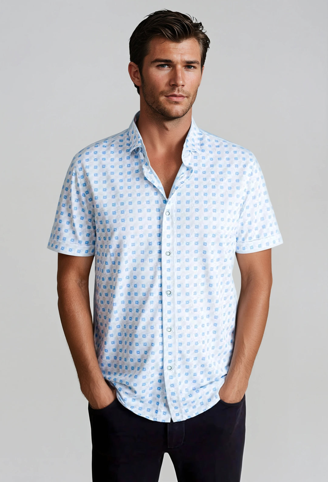 tech dress shirts Studio Dot Long Sleeve Tech Shirt