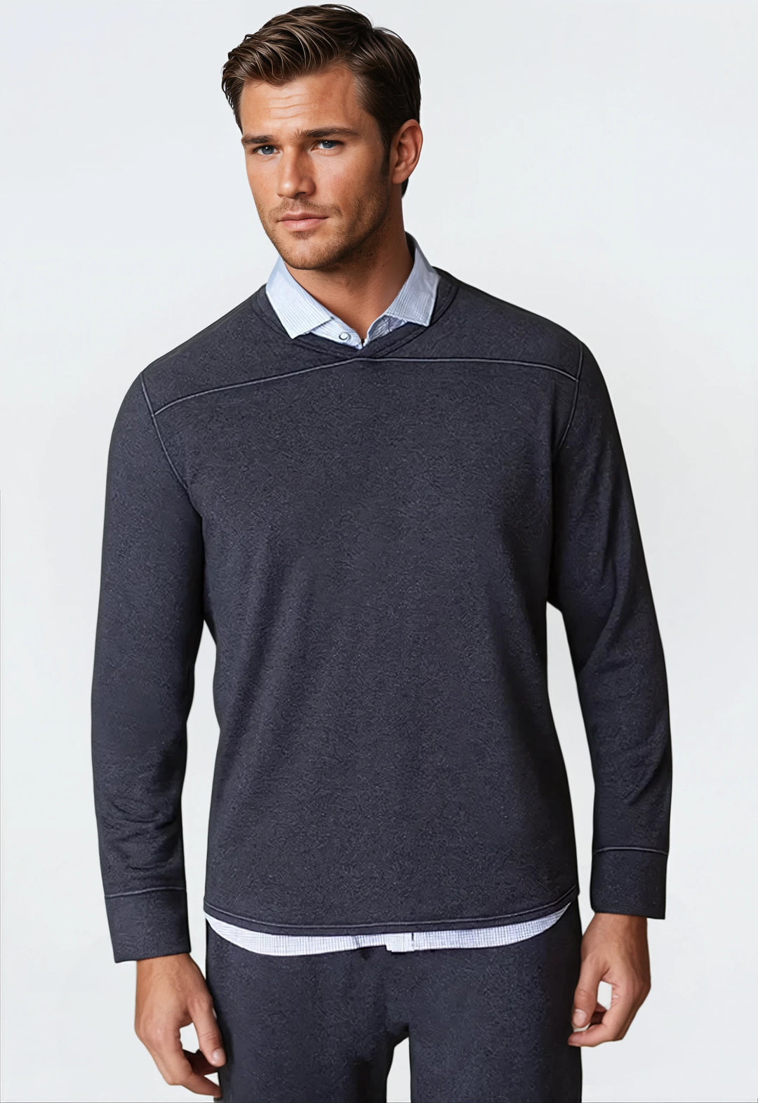 Weekend Getaway Matching Set-OUTFIT SETS-BUKI-M-Charcoal Grey-Buki