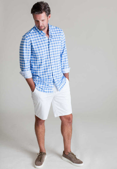 Work Week Check Shirt-LONG SLEEVE SHIRTS-BUKI-S-Buki