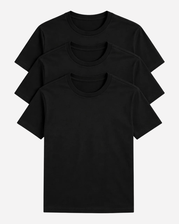 Buki Cinqo Tech Tee 3-Pack - Black