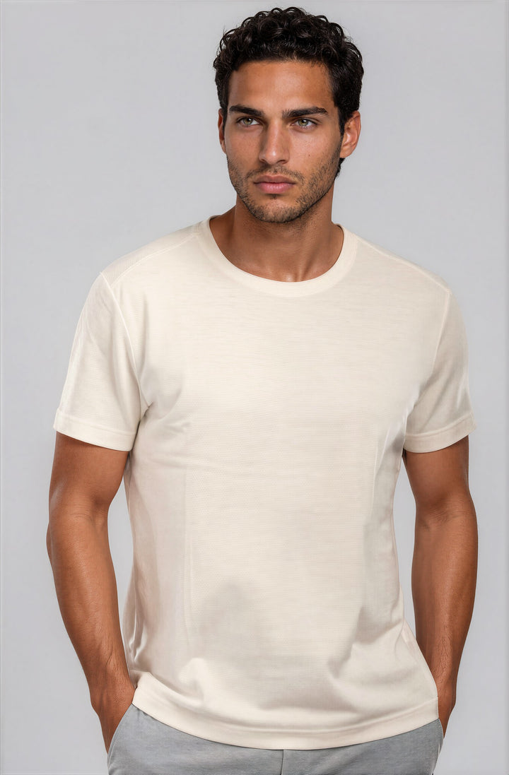 Buki + CINQO Crew Neck T-Shirt Maize-T-SHIRTS-BUKI-L-Maize-Buki