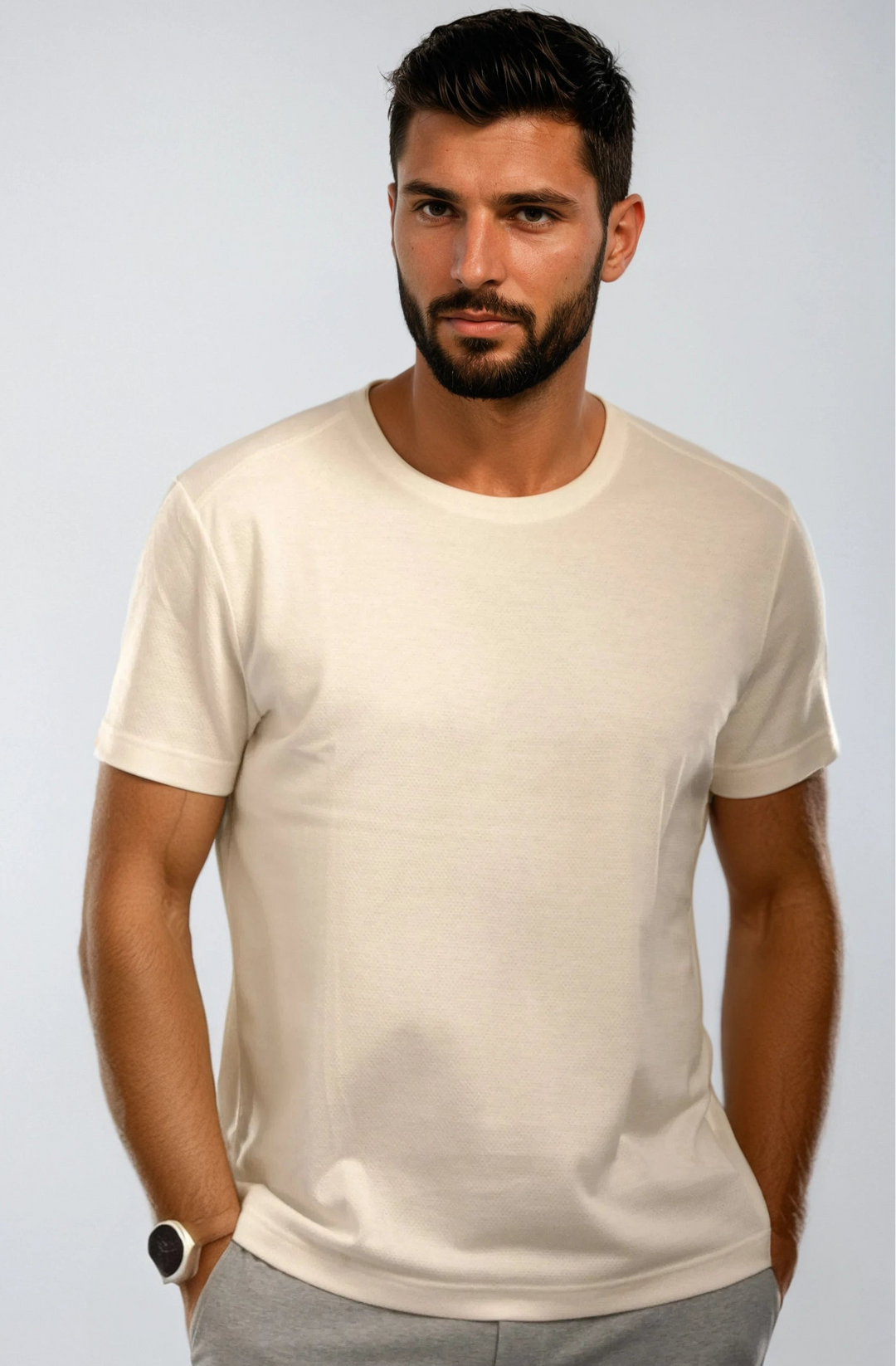 Buki + CINQO Crew Neck T-Shirt Maize-T-SHIRTS-BUKI-L-Maize-Buki