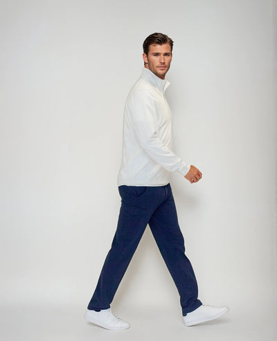 Buki's Cinqo Travel Half Zip 2 Pack - Navy/White-ZIP SWEATSHIRTS-BUKI-M-Black-Buki