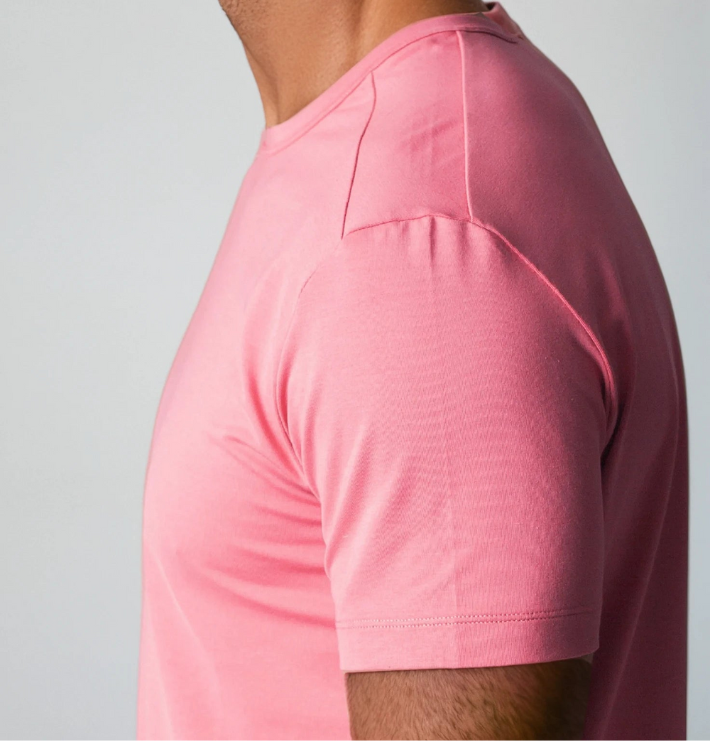 Buki + CINQO Crew Neck T-Shirt Slate Rose-T-SHIRTS-BUKI-S-Buki