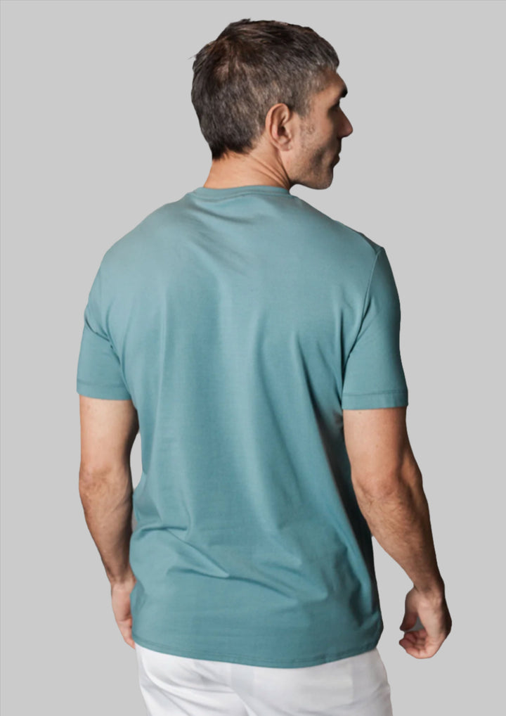 Buki + CINQO Crew Neck T-Shirt Blue Grey-T-SHIRTS-BUKI-S-Blue Grey-Buki