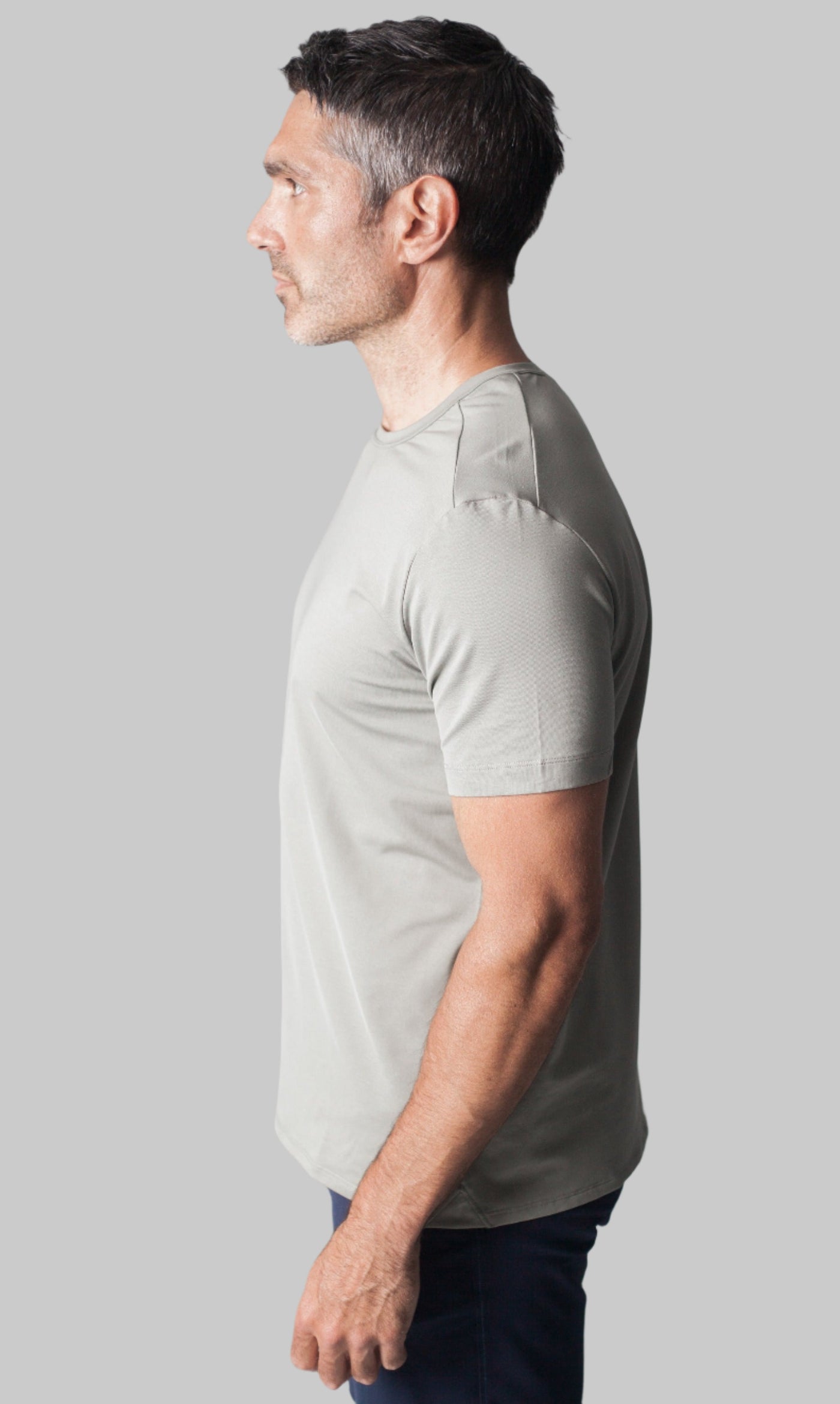 Buki + CINQO Crew Neck T-Shirt Vetiver-T-SHIRTS-BUKI-S-Buki