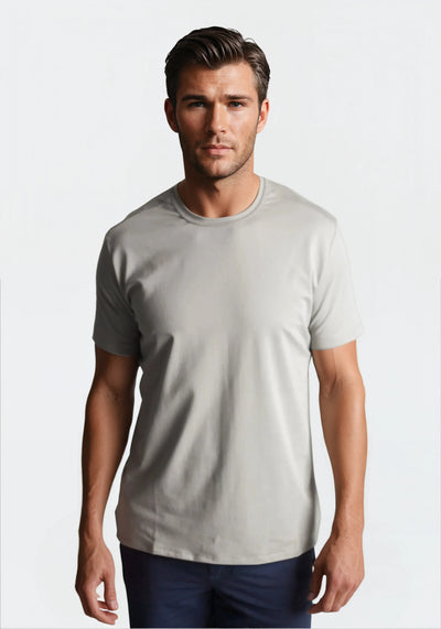Buki + CINQO Crew Neck T-Shirt Vetiver-T-SHIRTS-BUKI-S-Buki