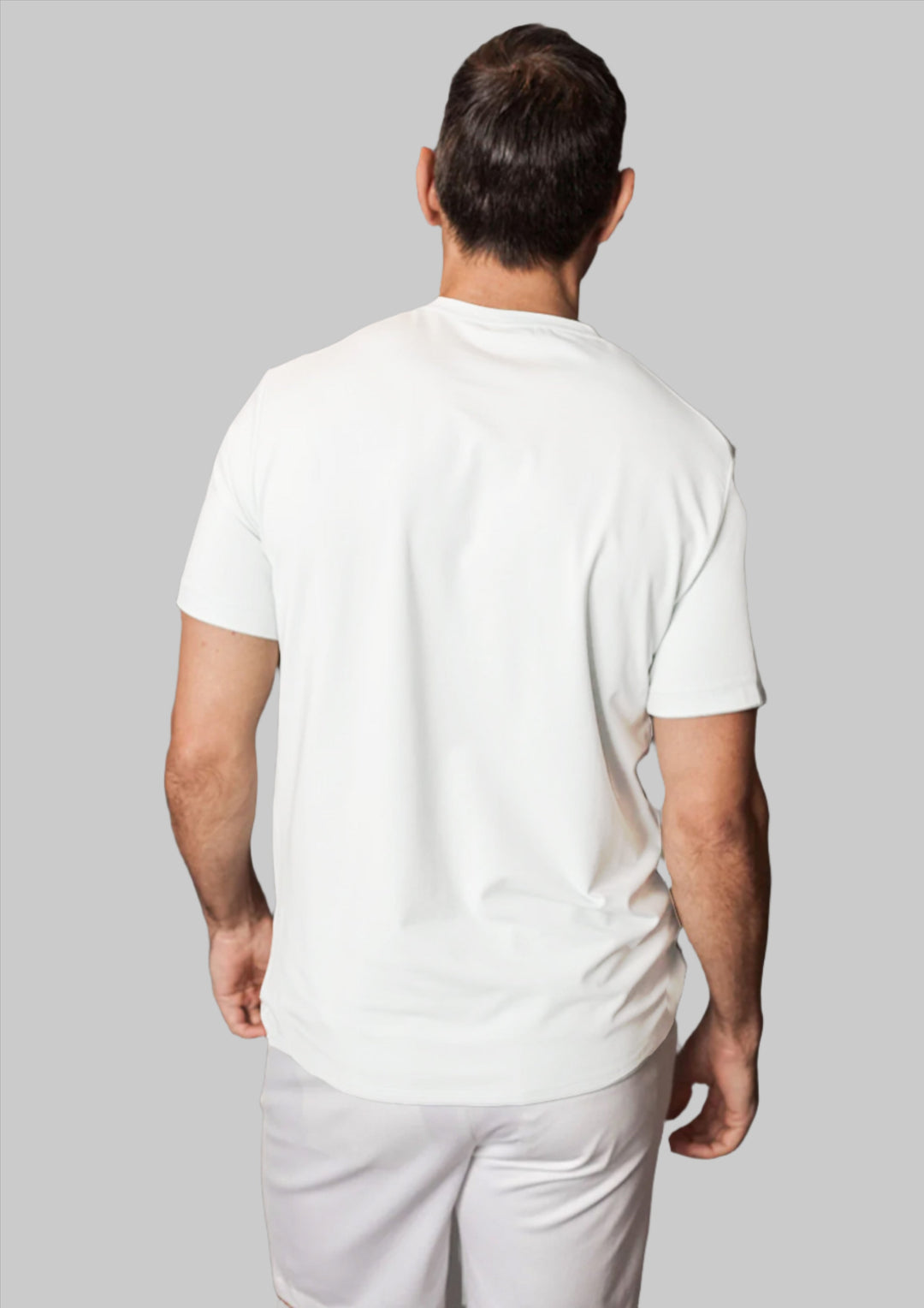 Buki + CINQO Crew Neck T-Shirt White-T-SHIRTS-BUKI-M-Buki
