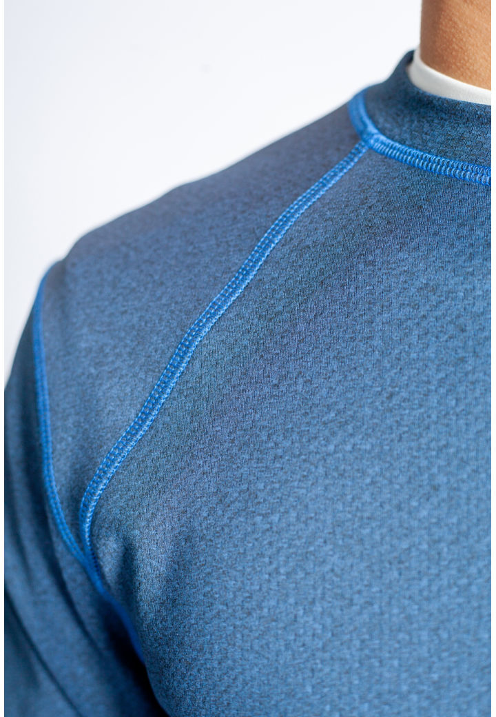 Buki 'Destination' Collection Crew Neck Tech Pullover , Navy stitch detail