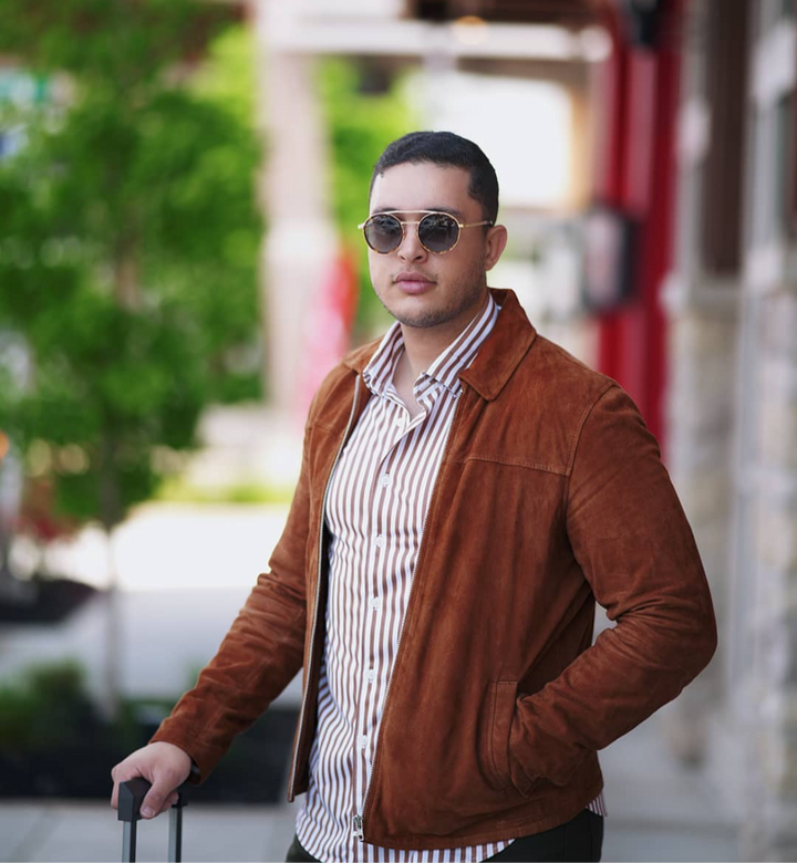 The Go Big Stripe Long Sleeve Tech Shirt - Espresso-LONG SLEEVE SHIRTS-BUKI-S-Espresso-Buki