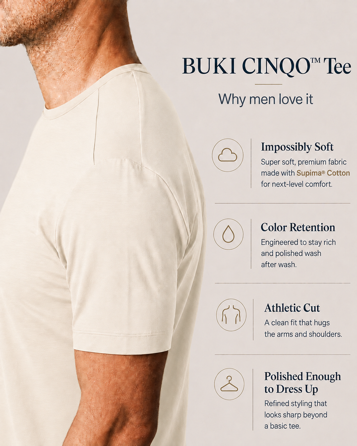Buki Cinqo Tech Tee - Maize-T-SHIRTS-BUKI-M-Maize-Buki