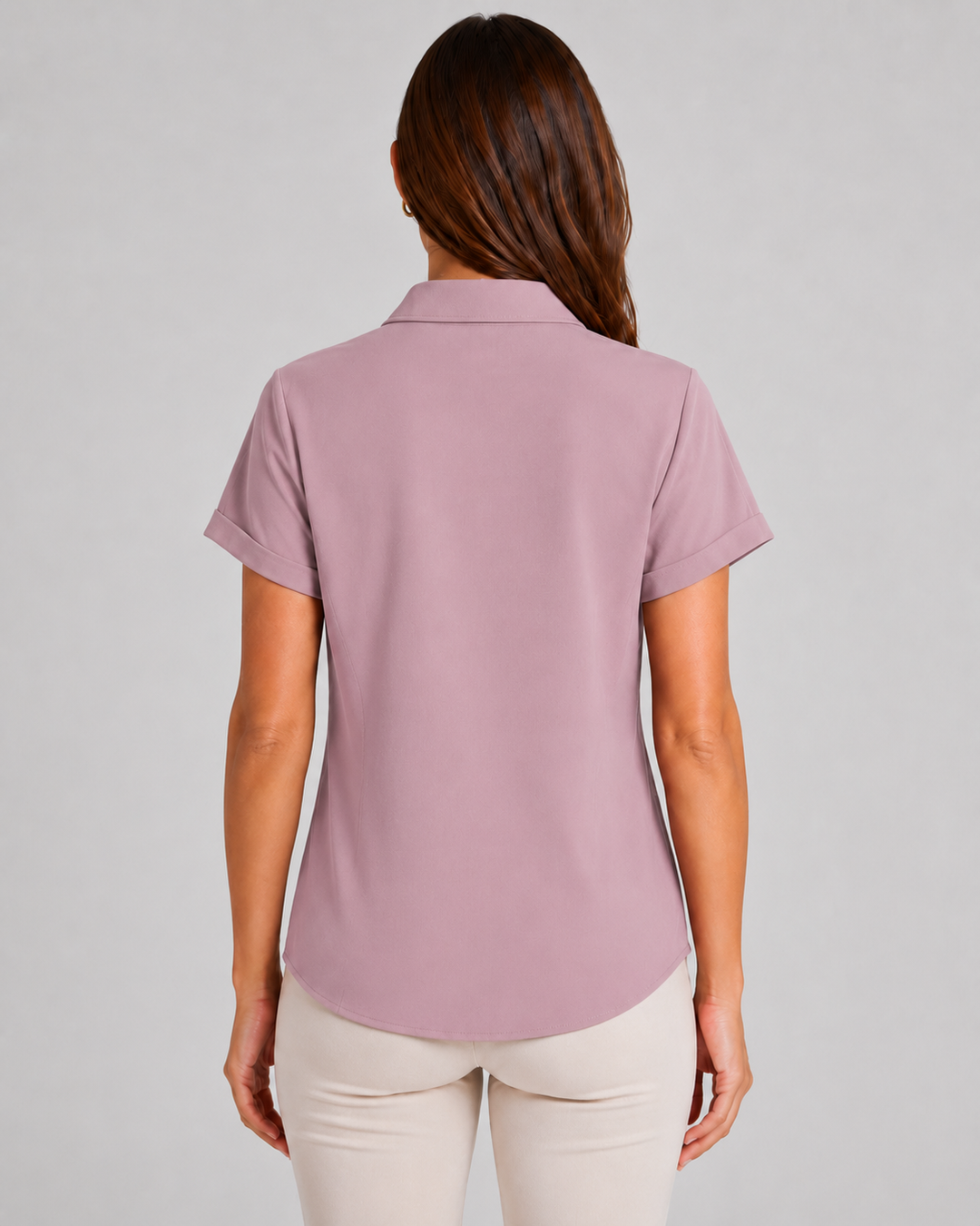 Maven Short Sleeve Shirt - Dusty Rose-BUKI-XS-Buki