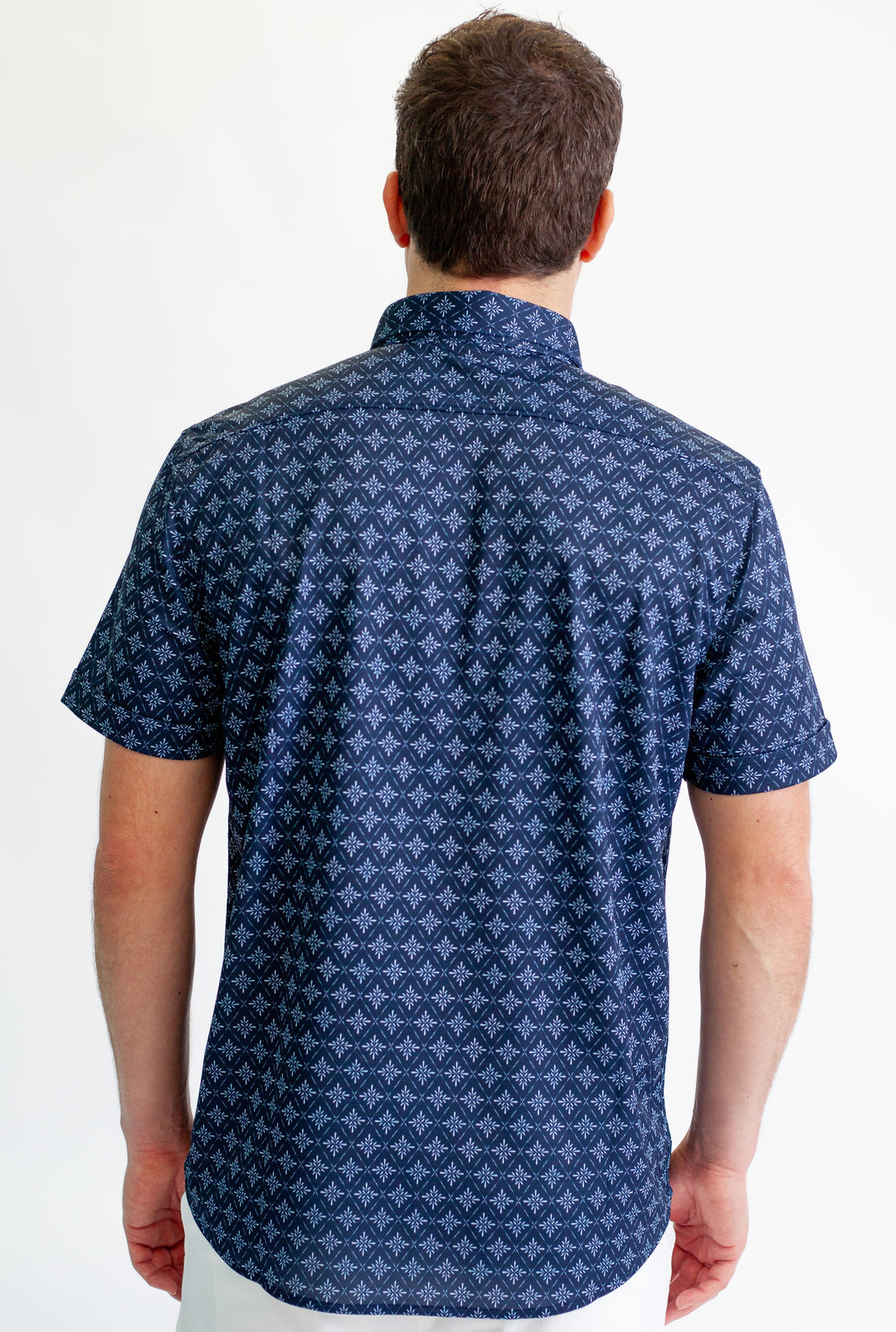 midnight_star Sleeve Tech Shirt-SHORT SLEEVE SHIRTS-BUKI-M-Royal Blue-Buki