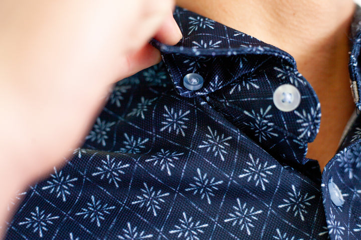 Midnight Star Short Sleeve Tech Shirt-SHORT SLEEVE SHIRTS-BUKI-M-Royal Blue-Buki