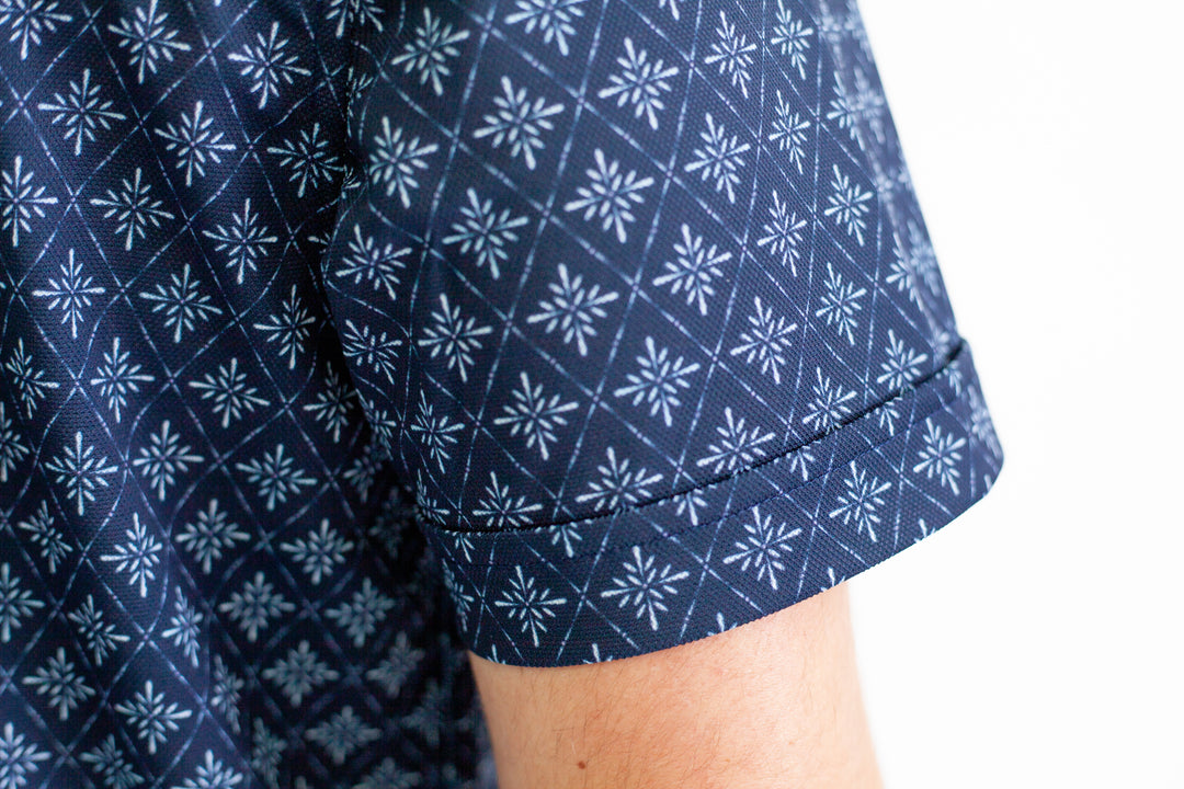 Midnight Star Short Sleeve Tech Shirt-SHORT SLEEVE SHIRTS-BUKI-M-Royal Blue-Buki