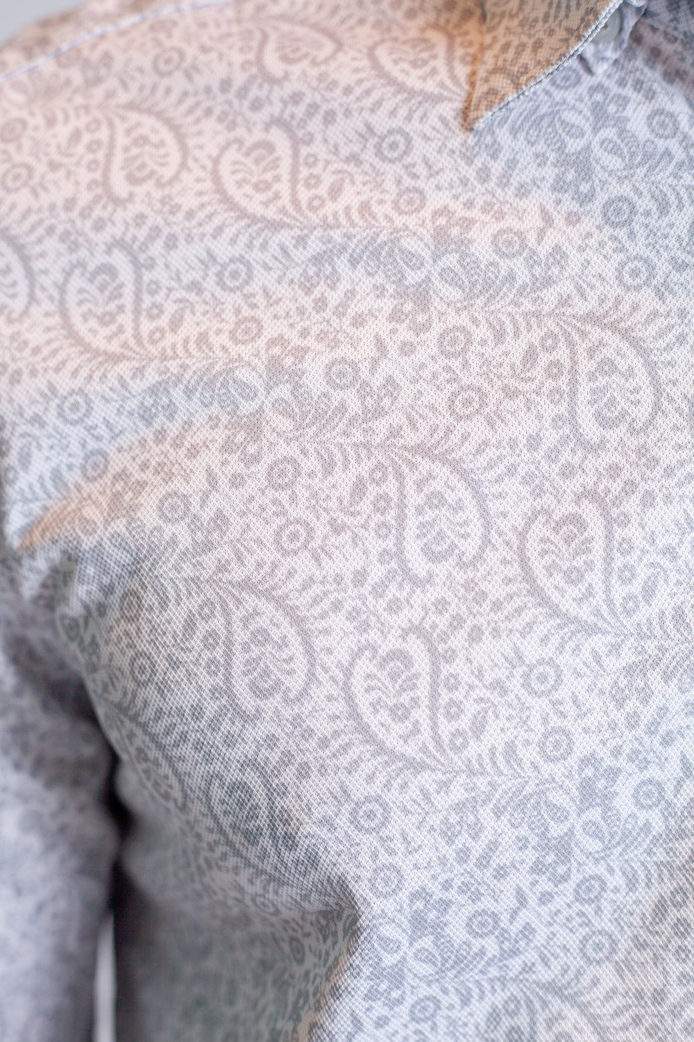 Portofino Long Sleeve Tech Shirt-LONG SLEEVE SHIRTS-BUKI-M-Light Grey-Buki