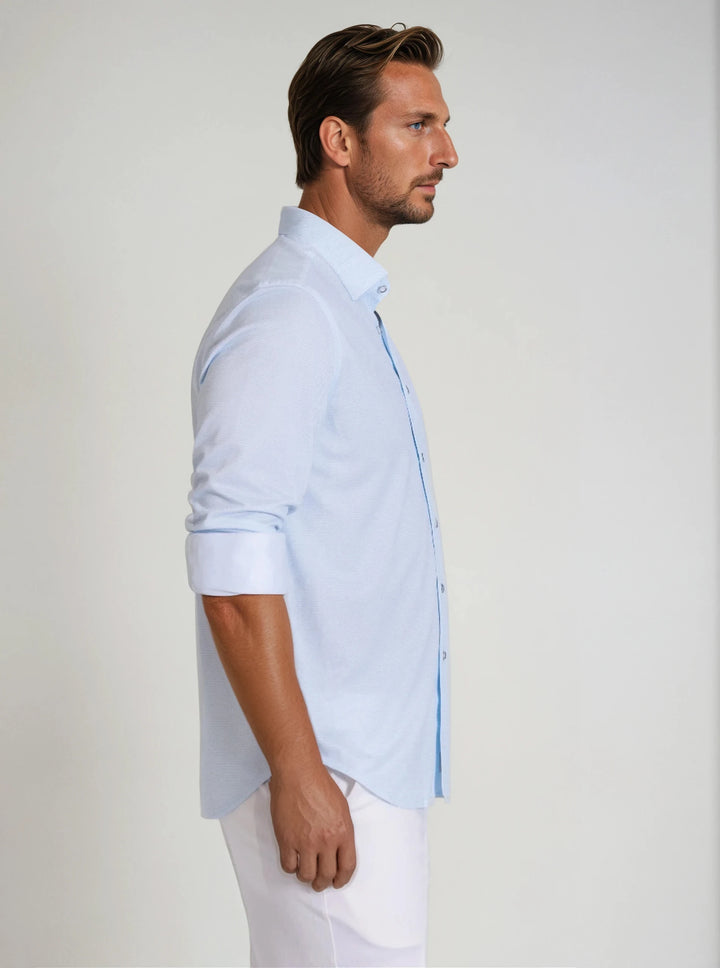 Ride The Wave Long Sleeve Tech Shirt-LONG SLEEVE SHIRTS-BUKI-M-Cool Blue-Buki