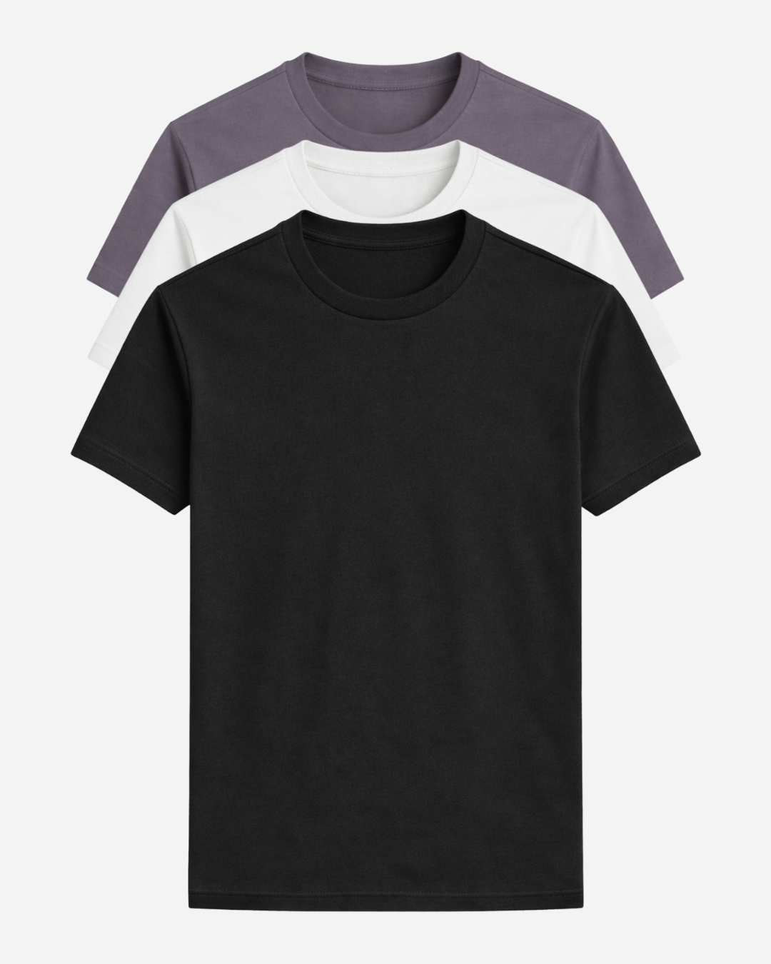 Buki Cinqo Tech Tee 3-Pack - White/Raven/Black-T-SHIRTS-BUKI-M-M-M-Buki